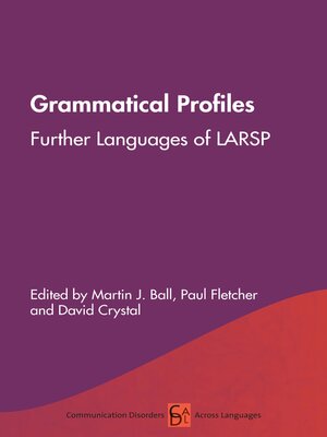 cover image of Grammatical Profiles